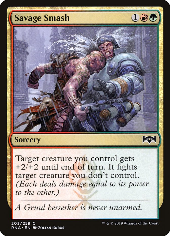 Savage Smash [Ravnica Allegiance] | Grognard Games