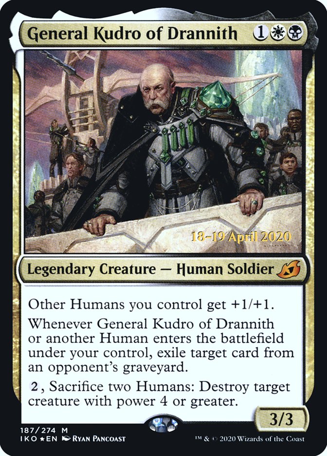 General Kudro of Drannith  [Ikoria: Lair of Behemoths Prerelease Promos] | Grognard Games