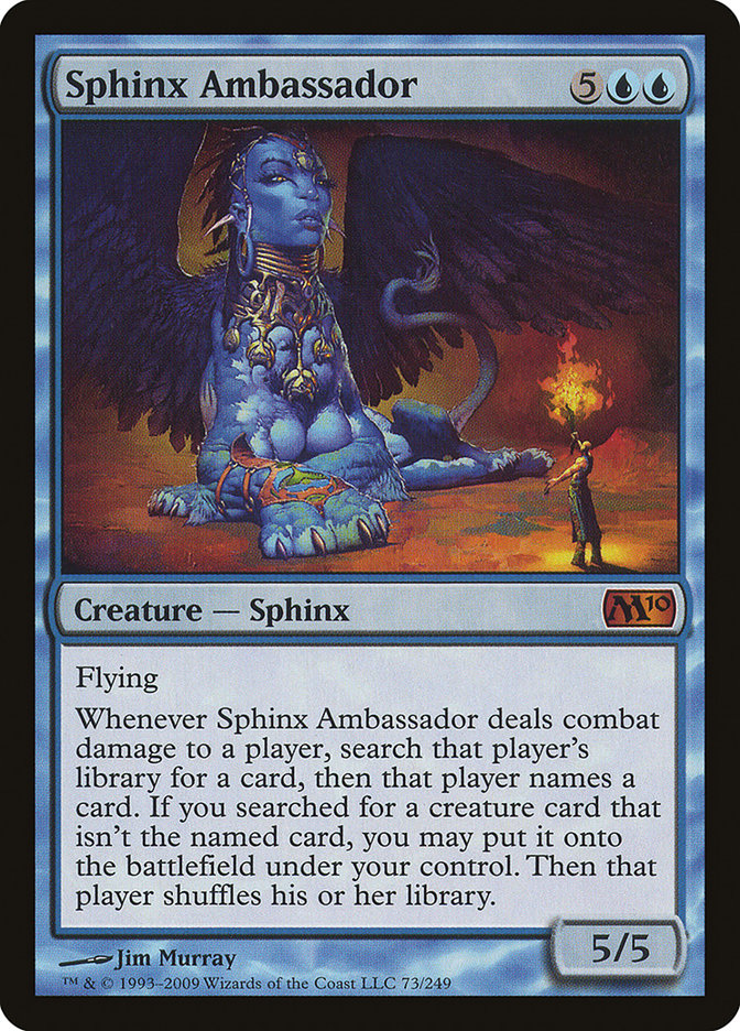 Sphinx Ambassador [Magic 2010] | Grognard Games