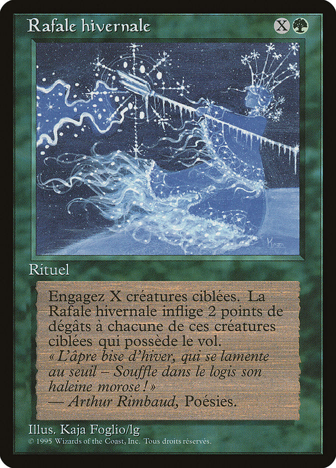 Winter Blast (French) - "Rafale hivernale" [Renaissance] | Grognard Games