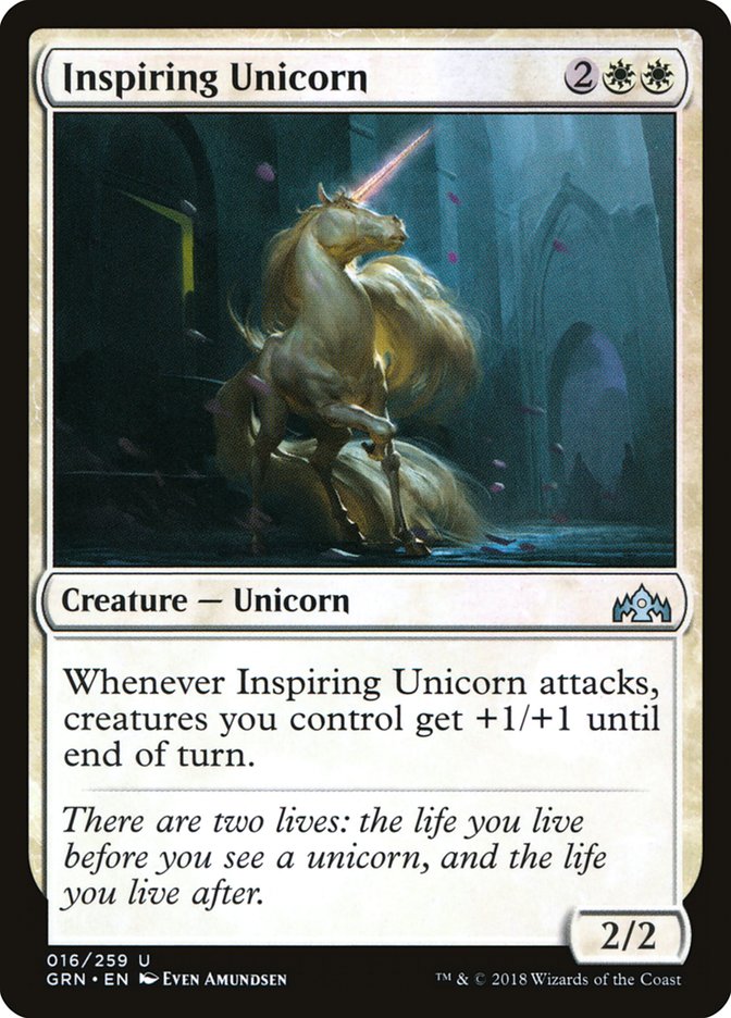 Inspiring Unicorn [Guilds of Ravnica] | Grognard Games