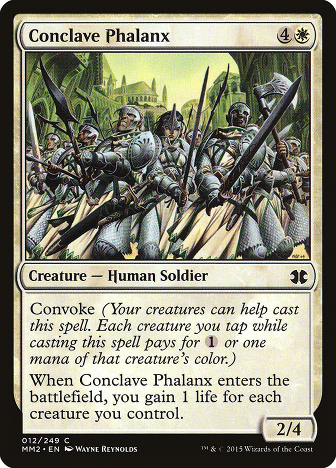 Conclave Phalanx [Modern Masters 2015] | Grognard Games