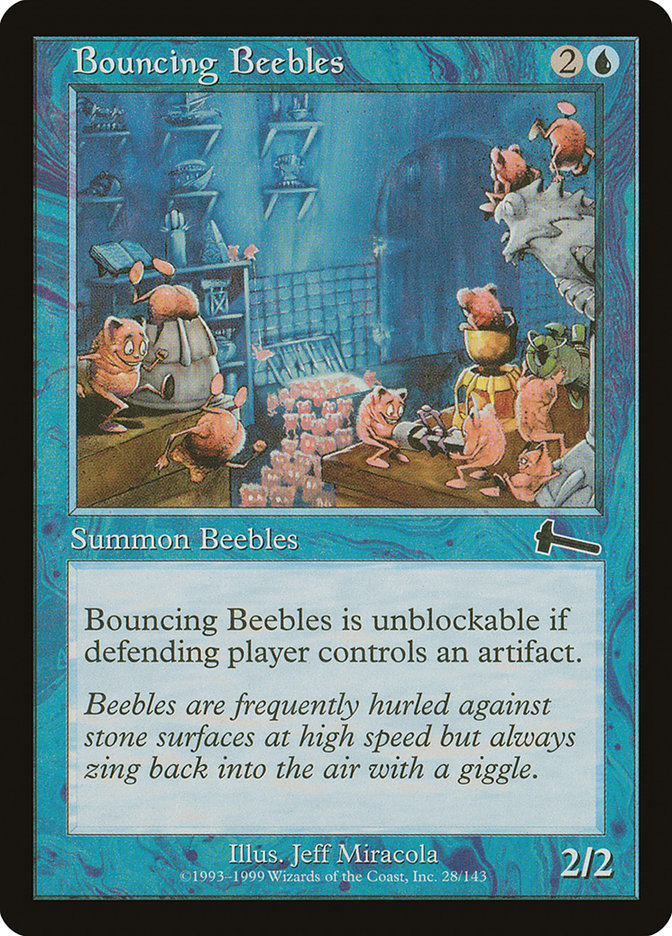 Bouncing Beebles [Urza's Legacy] | Grognard Games