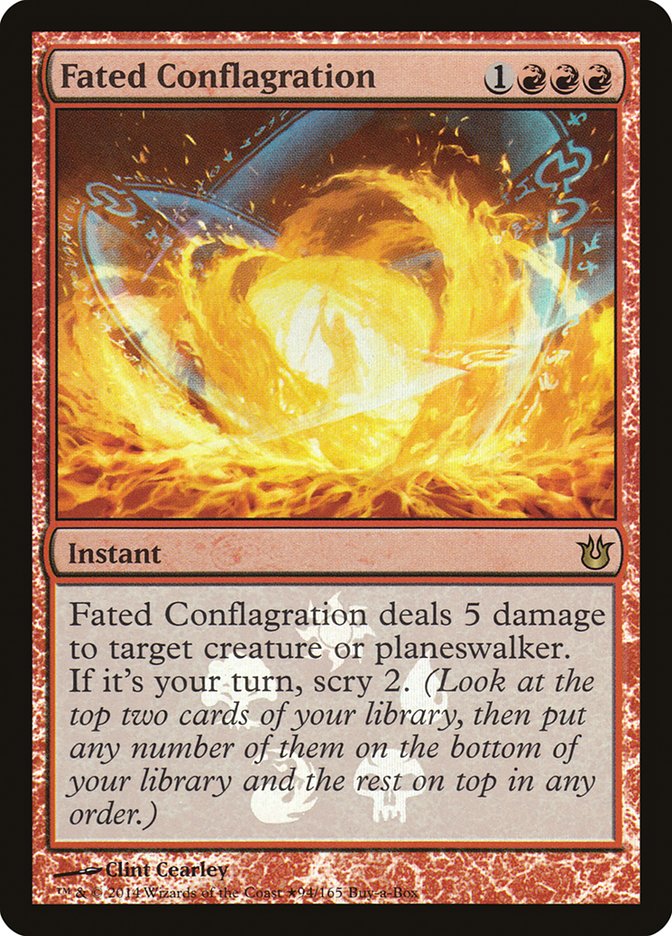 Fated Conflagration (Buy-A-Box) [Born of the Gods Promos] | Grognard Games