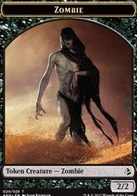 Zombie // Trueheart Duelist Token [Amonkhet Tokens] | Grognard Games