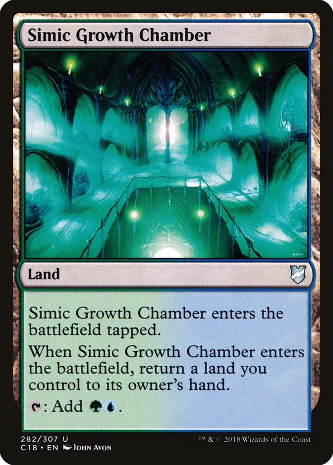 Simic Growth Chamber [Commander 2018] | Grognard Games