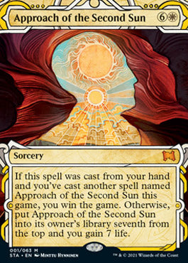 Approach of the Second Sun (Etched Foil) [Strixhaven Mystical Archive] | Grognard Games