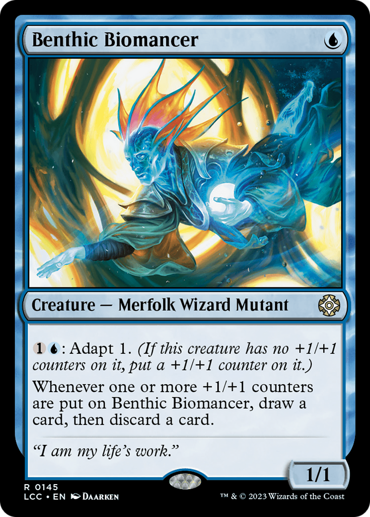 Benthic Biomancer [The Lost Caverns of Ixalan Commander] | Grognard Games