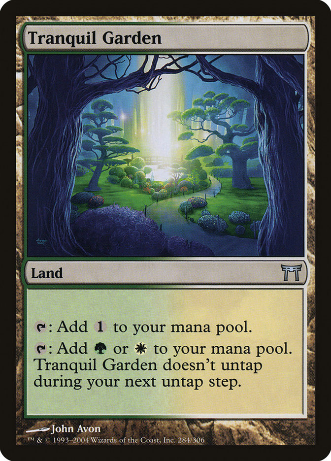 Tranquil Garden [Champions of Kamigawa] | Grognard Games