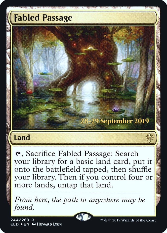 Fabled Passage  [Throne of Eldraine Prerelease Promos] | Grognard Games