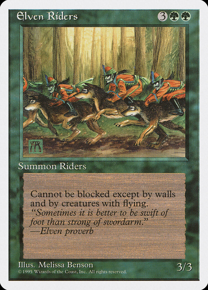 Elven Riders [Fourth Edition] | Grognard Games