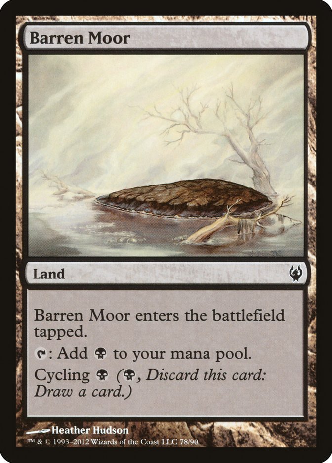 Barren Moor [Duel Decks: Izzet vs. Golgari] | Grognard Games