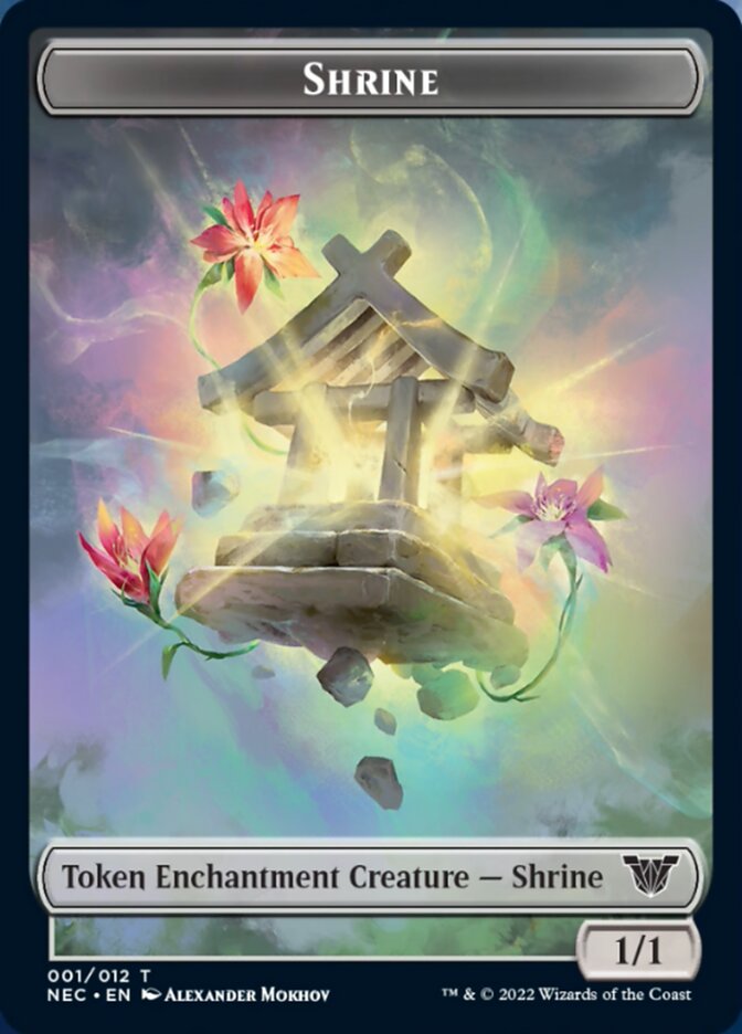 Shrine Token [Kamigawa: Neon Dynasty Commander Tokens] | Grognard Games