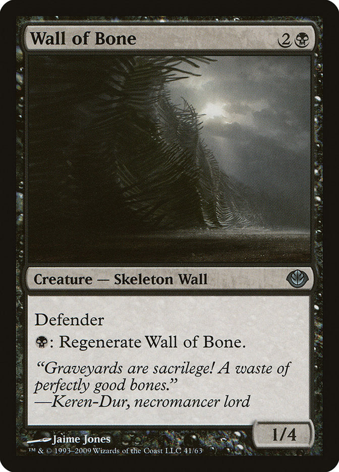 Wall of Bone [Duel Decks: Garruk vs. Liliana] | Grognard Games