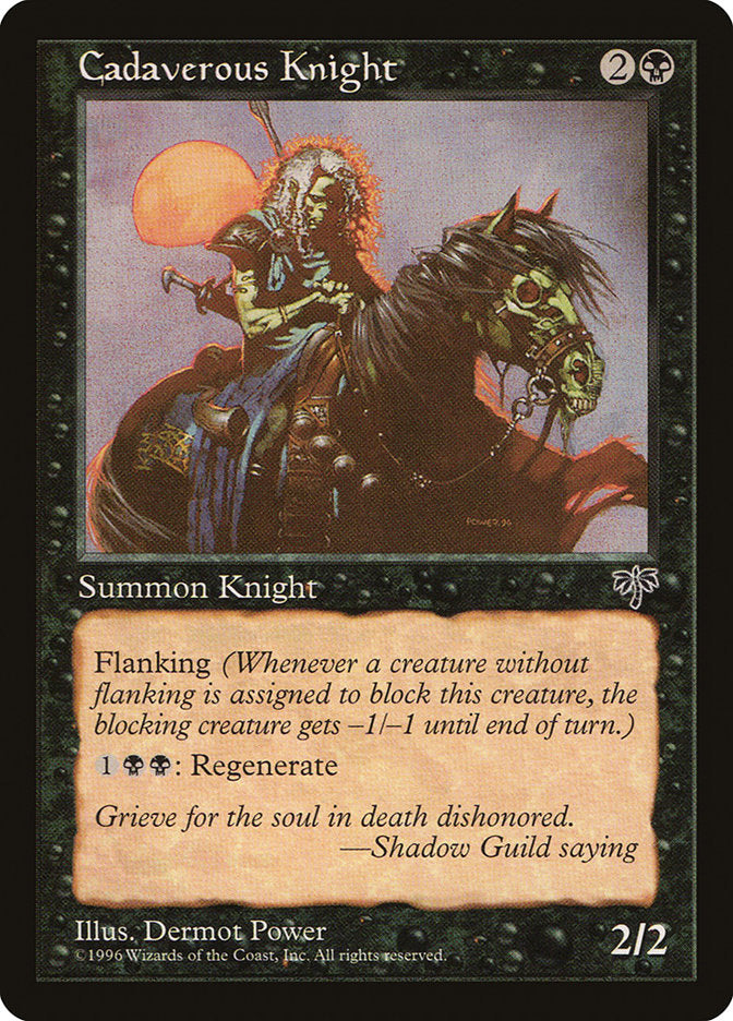 Cadaverous Knight [Mirage] | Grognard Games