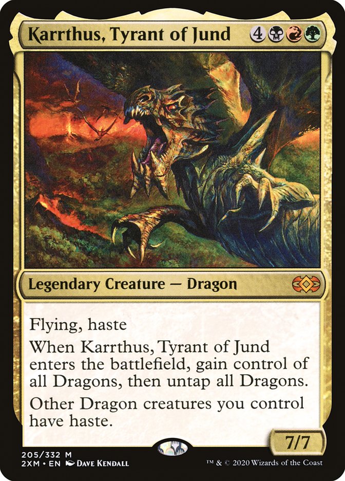 Karrthus, Tyrant of Jund [Double Masters] | Grognard Games