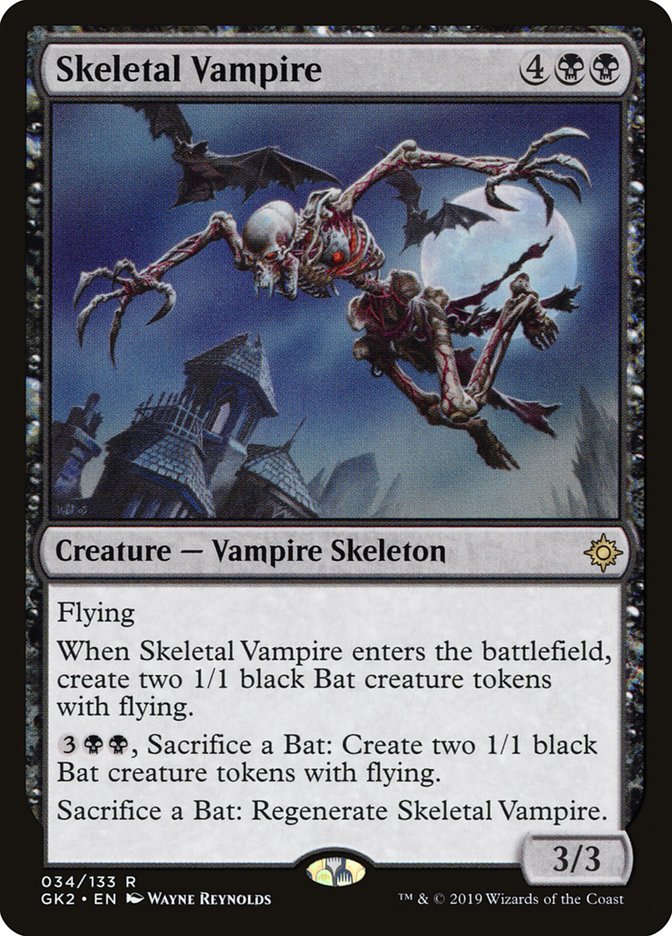 Skeletal Vampire [Ravnica Allegiance Guild Kit] | Grognard Games