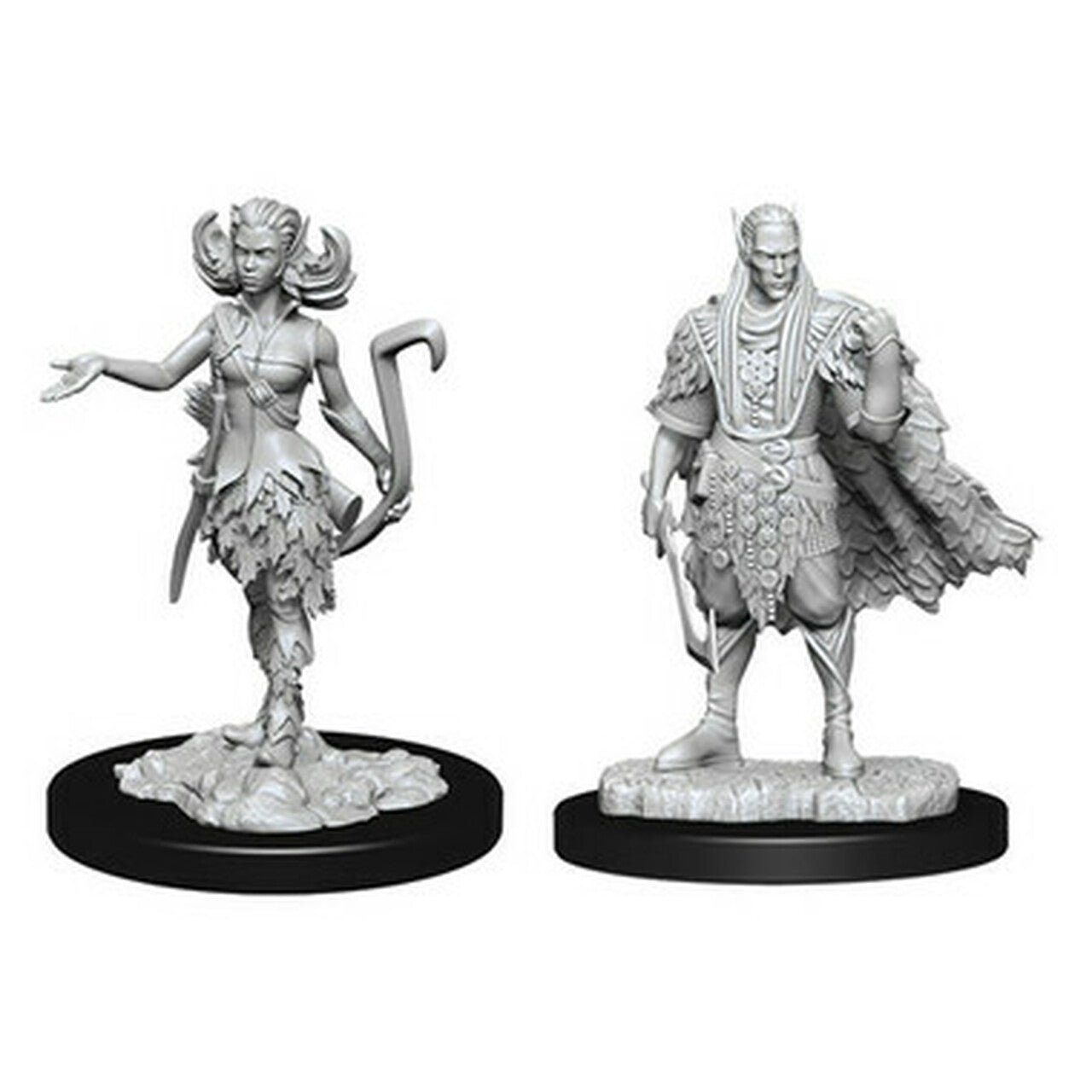 WizKids 903193 Dungeons & Dragons Nolzur's Marvelous Unpainted Miniatures W15 Autumn Eladrin and Summer Eladrin | Grognard Games