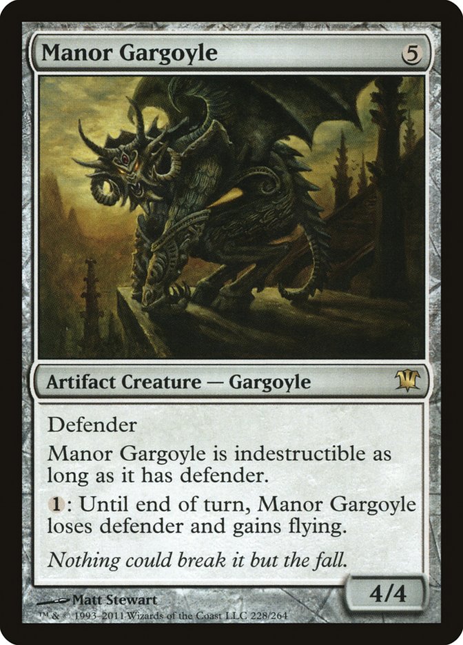 Manor Gargoyle [Innistrad] | Grognard Games