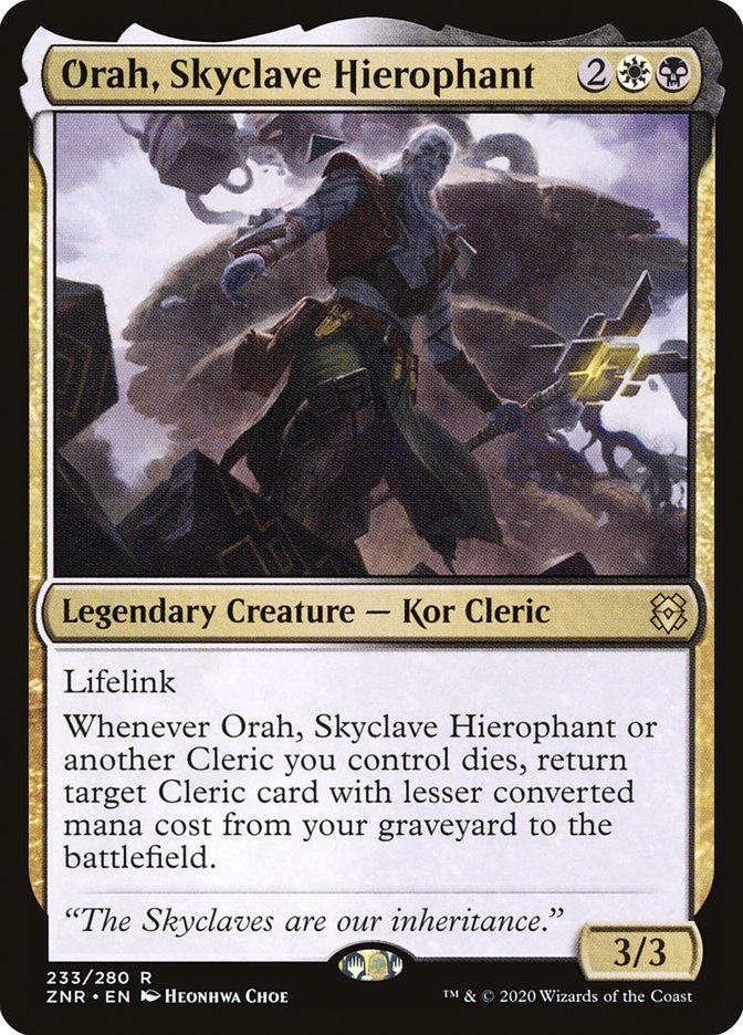 Orah, Skyclave Hierophant [Zendikar Rising] | Grognard Games