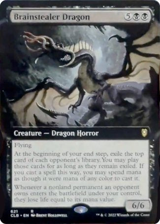 Brainstealer Dragon (Extended Art) [Commander Legends: Battle for Baldur's Gate] | Grognard Games