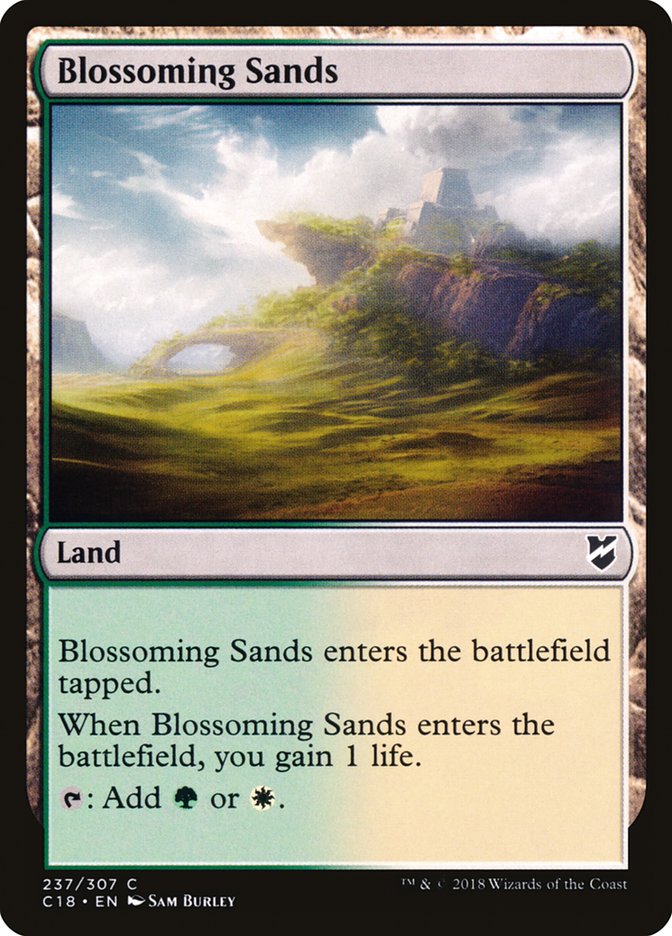Blossoming Sands [Commander 2018] | Grognard Games