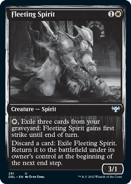 Fleeting Spirit [Innistrad: Double Feature] | Grognard Games