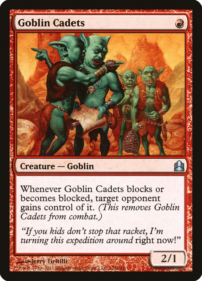 Goblin Cadets [Commander 2011] | Grognard Games