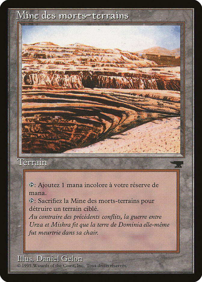 Strip Mine (French) - "Mine des morts-terrains" [Renaissance] | Grognard Games