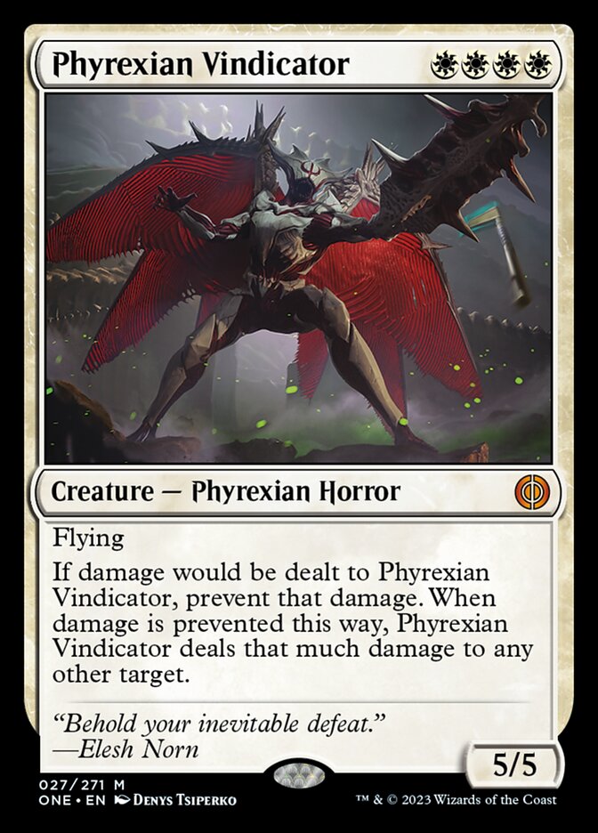 Phyrexian Vindicator [Phyrexia: All Will Be One] | Grognard Games