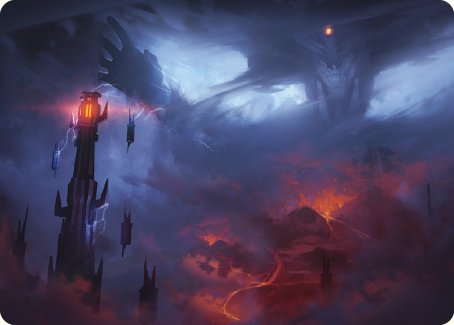 Shadow of the Enemy Art Card [The Lord of the Rings: Tales of Middle-earth Art Series] | Grognard Games