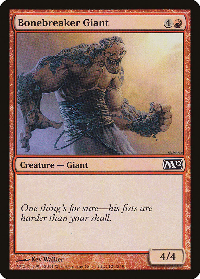 Bonebreaker Giant [Magic 2012] | Grognard Games