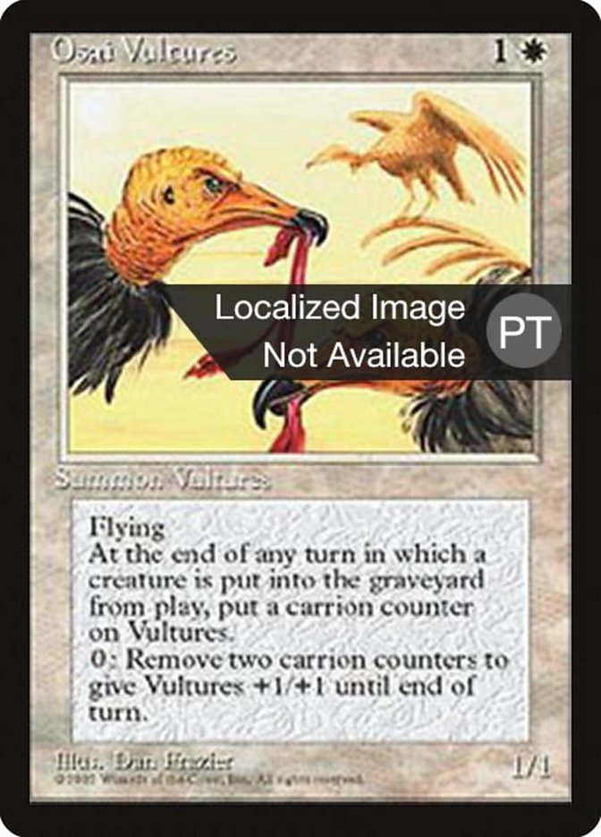 Osai Vultures [Fourth Edition (Foreign Black Border)] | Grognard Games