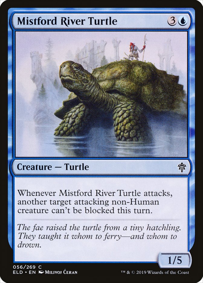 Mistford River Turtle [Throne of Eldraine] | Grognard Games
