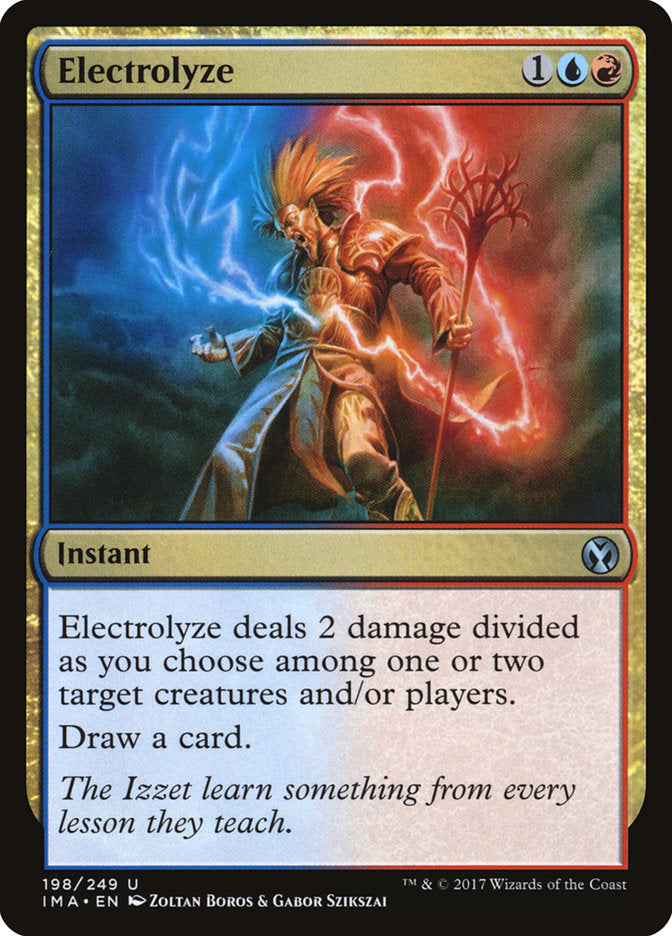 Electrolyze [Iconic Masters] | Grognard Games