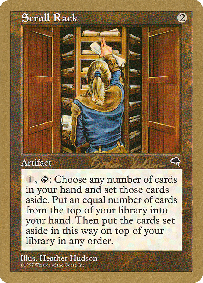 Scroll Rack (Brian Selden) [World Championship Decks 1998] | Grognard Games