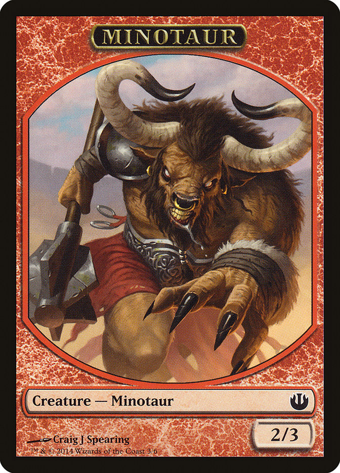 Minotaur [Journey into Nyx Tokens] | Grognard Games