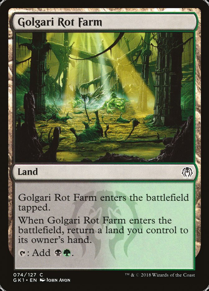 Golgari Rot Farm [Guilds of Ravnica Guild Kit] | Grognard Games