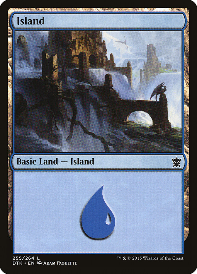 Island (255) [Dragons of Tarkir] | Grognard Games