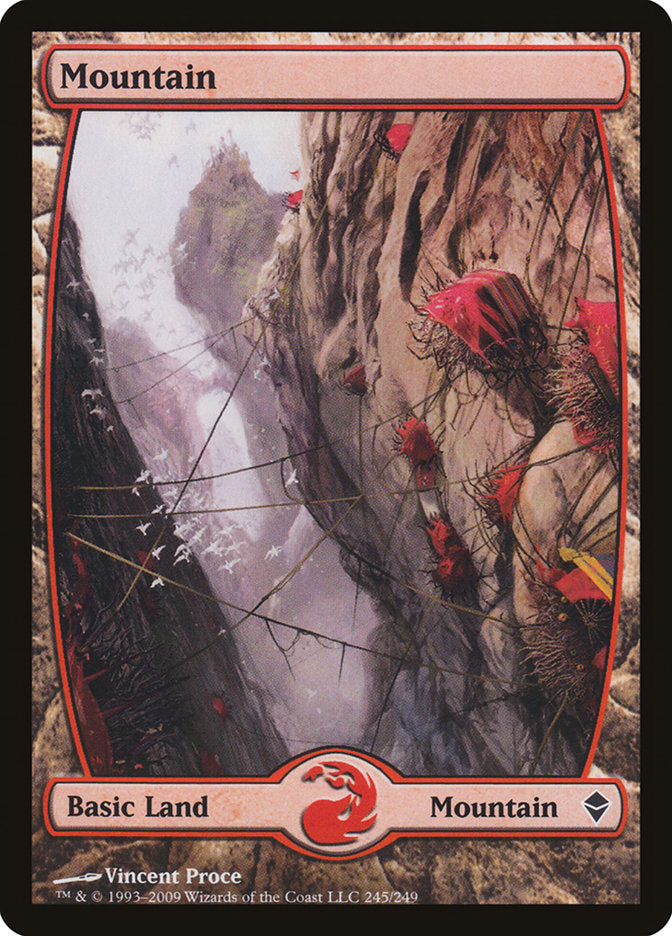 Mountain (245) [Zendikar] | Grognard Games