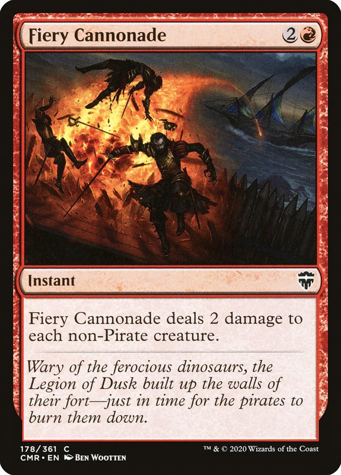 Fiery Cannonade [Commander Legends] | Grognard Games