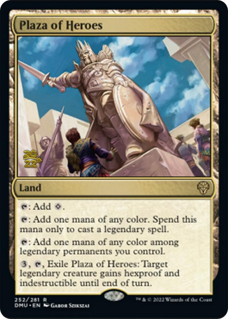 Plaza of Heroes [Dominaria United Prerelease Promos] | Grognard Games