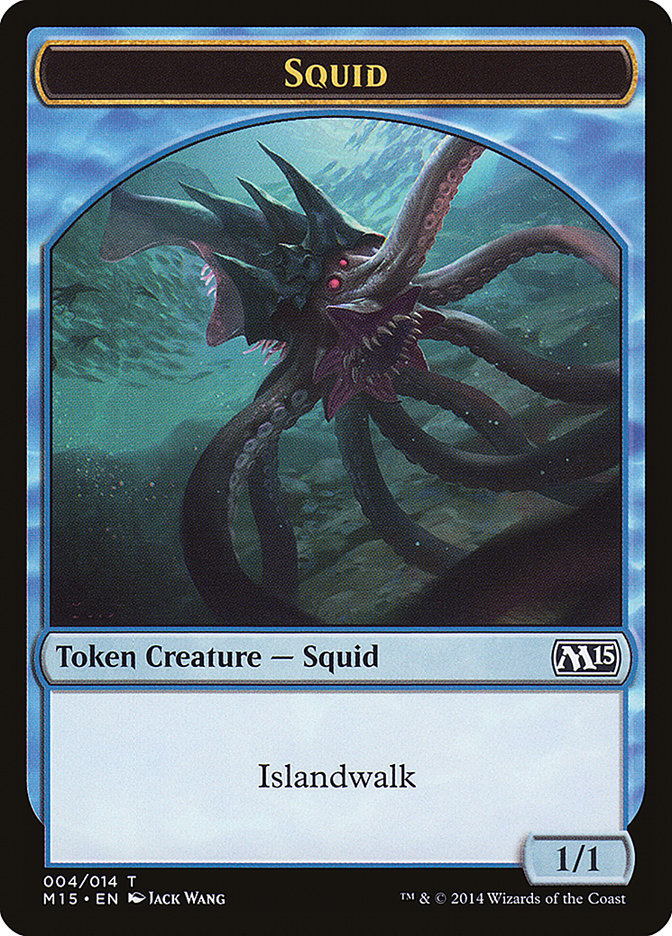 Squid [Magic 2015 Tokens] | Grognard Games