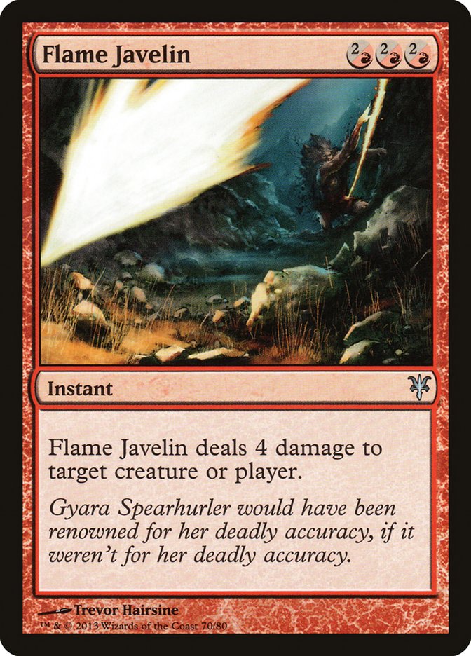 Flame Javelin [Duel Decks: Sorin vs. Tibalt] | Grognard Games