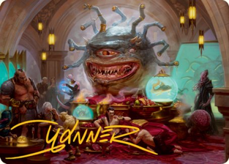 Xanathar, Guild Kingpin Art Card (Gold-Stamped Signature) [Dungeons & Dragons: Adventures in the Forgotten Realms Art Series] | Grognard Games