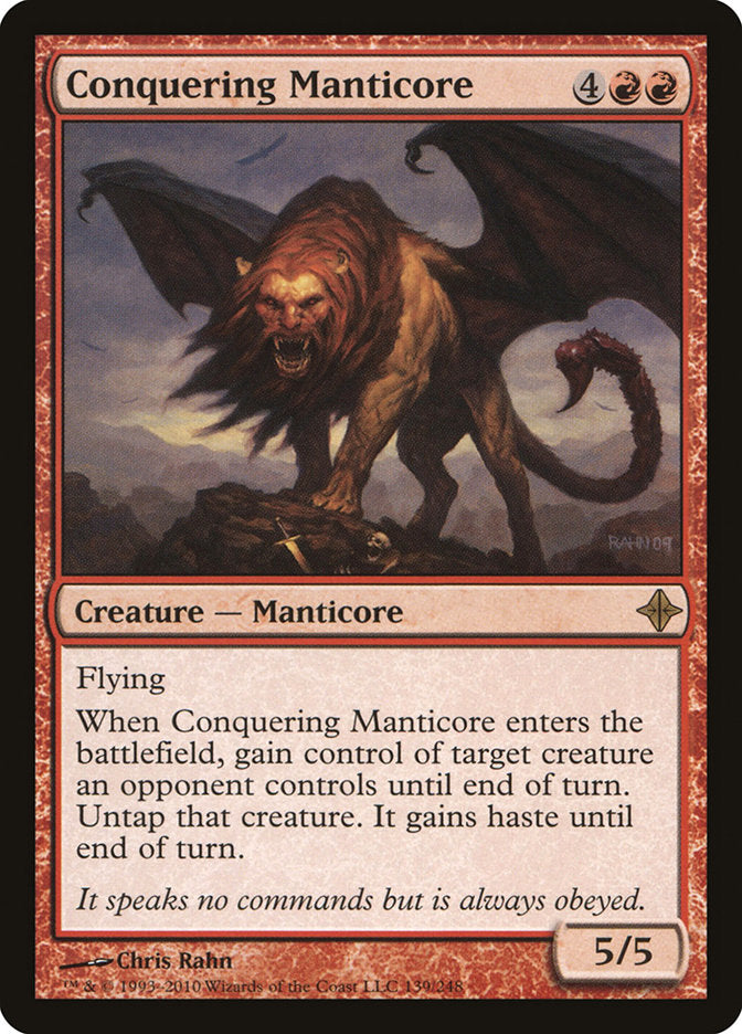 Conquering Manticore [Rise of the Eldrazi] | Grognard Games