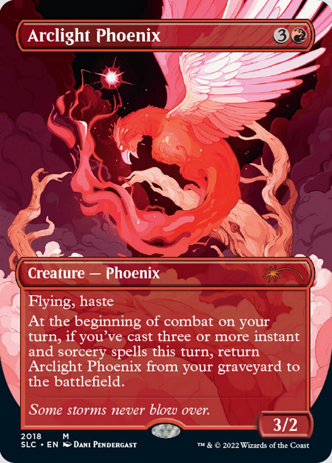 Arclight Phoenix (Borderless) [Secret Lair 30th Anniversary Countdown Kit] | Grognard Games