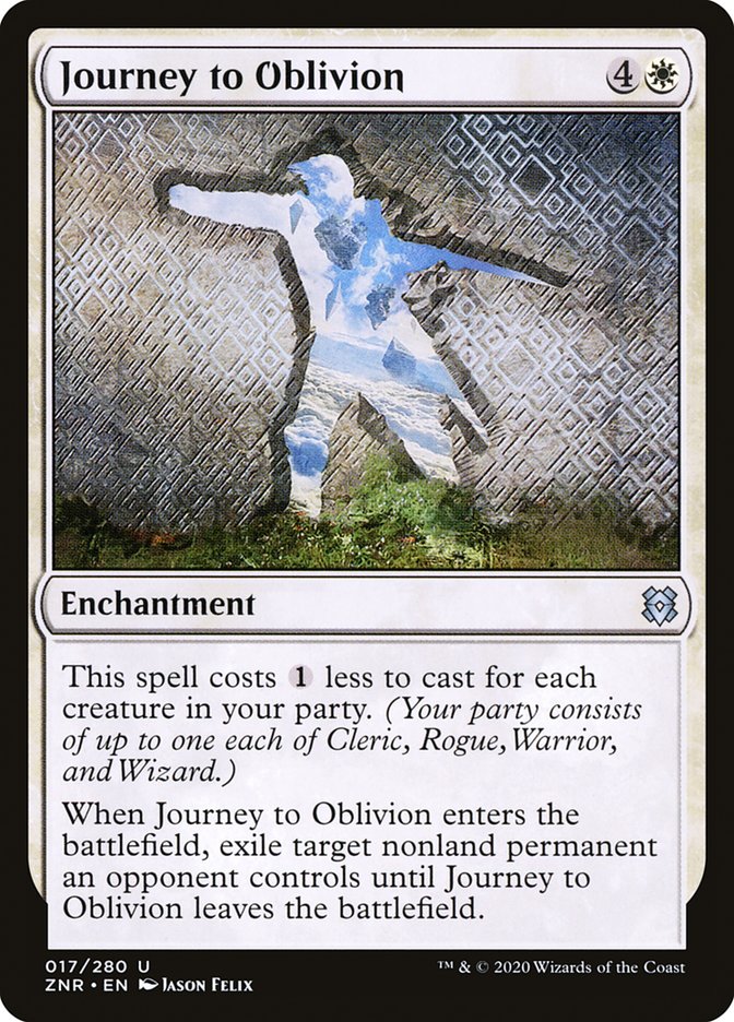 Journey to Oblivion [Zendikar Rising] | Grognard Games