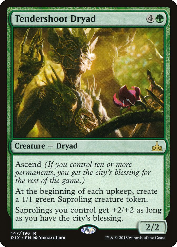 Tendershoot Dryad [Rivals of Ixalan] | Grognard Games