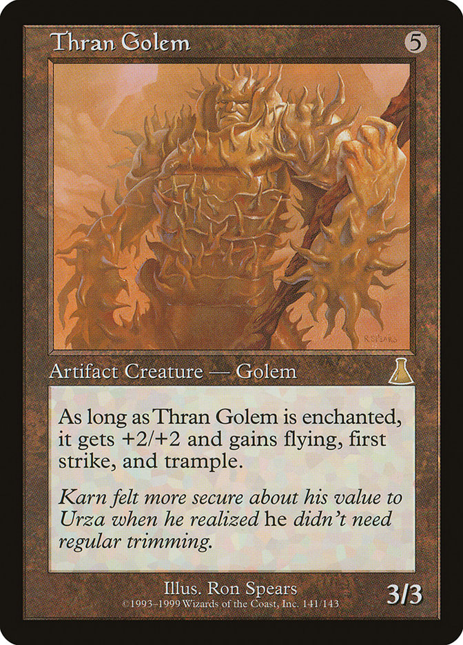 Thran Golem [Urza's Destiny] | Grognard Games